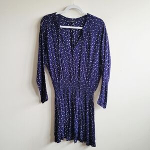 Rails Jasmine Navy Foulard Mini Dress